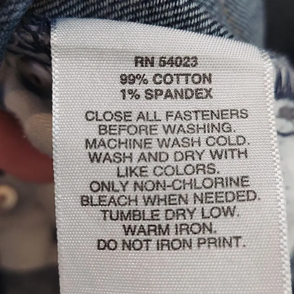 Gap Kids 1969 Original Slim Straight Jeans Sz 8 Slim